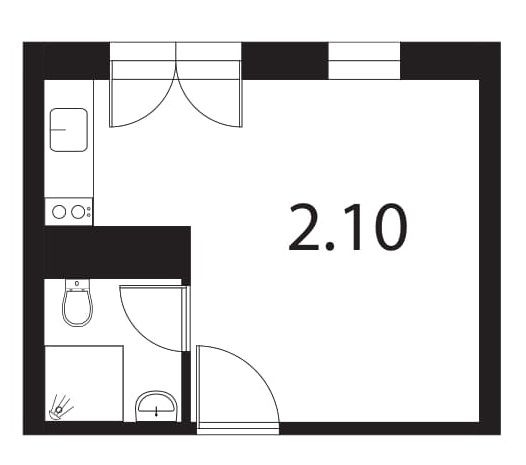 Lærkevej 11, 2. 10. floor plan 0